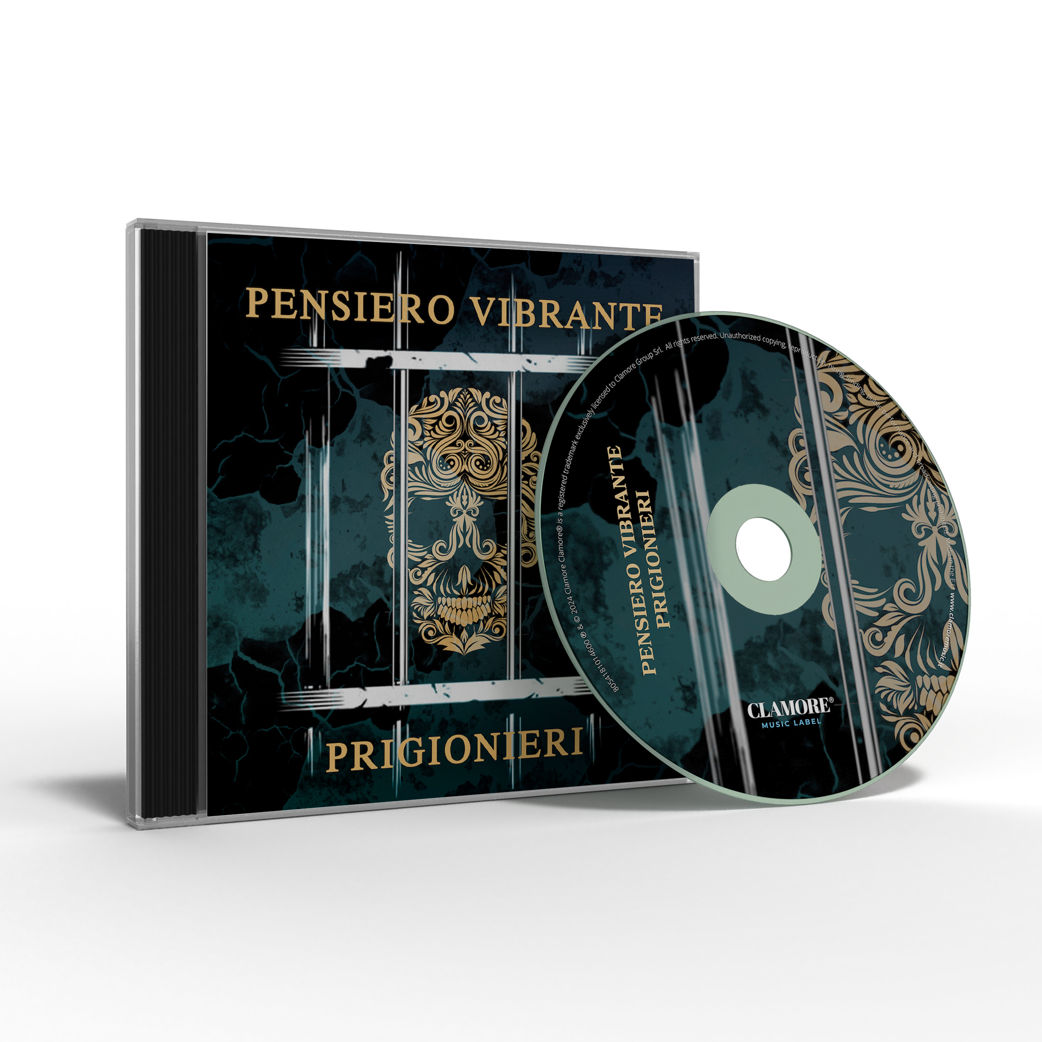 Pensiero Vibrante - Prigionieri - Mockup CD